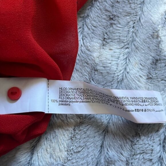 Zara Smocked Floral Maxi Dress Size Large - Picture 10 of 11